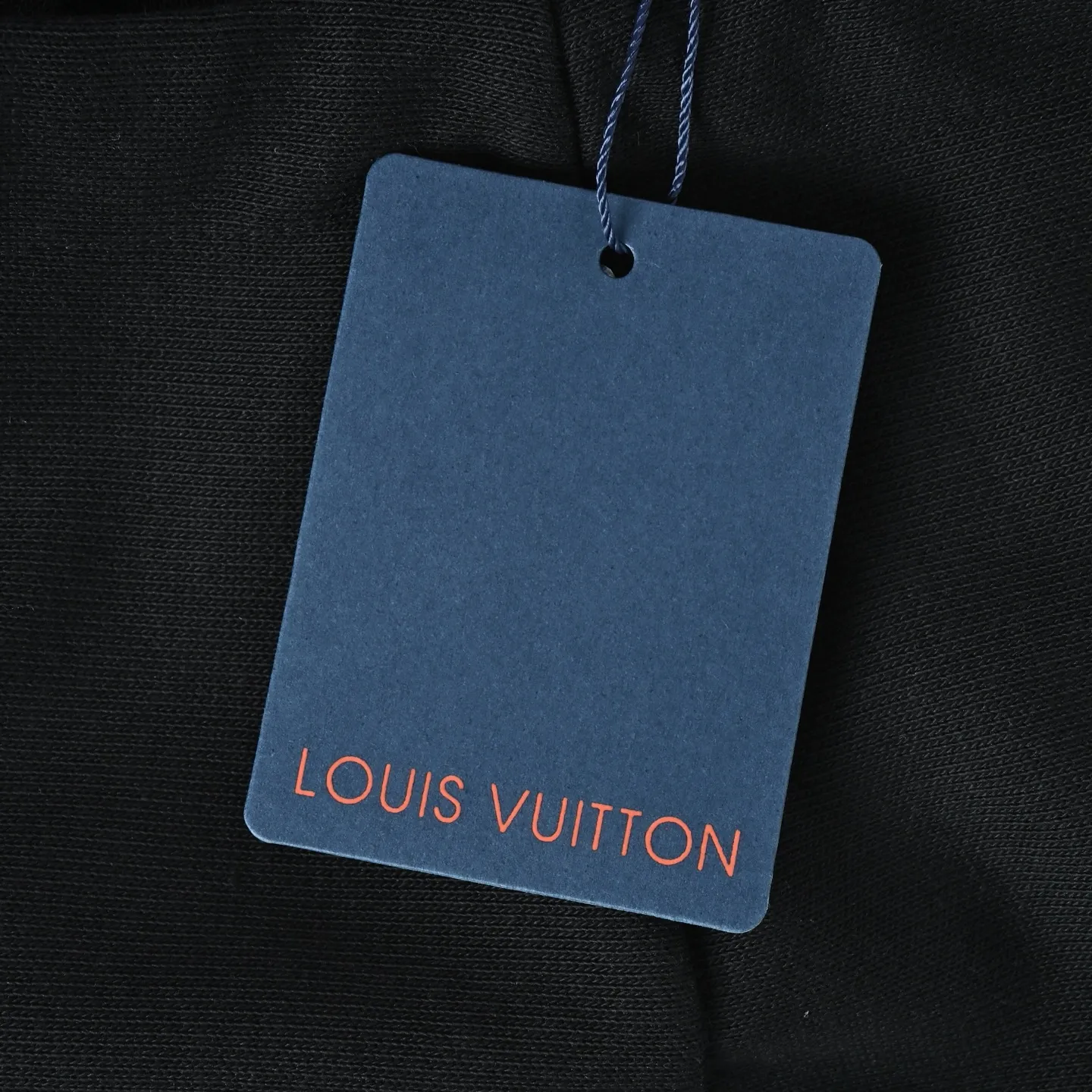 Louis Vuitton Signature Letter Pattern Printed Hooded Sweatshirt